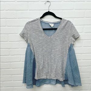 Deletta Anthropologie top